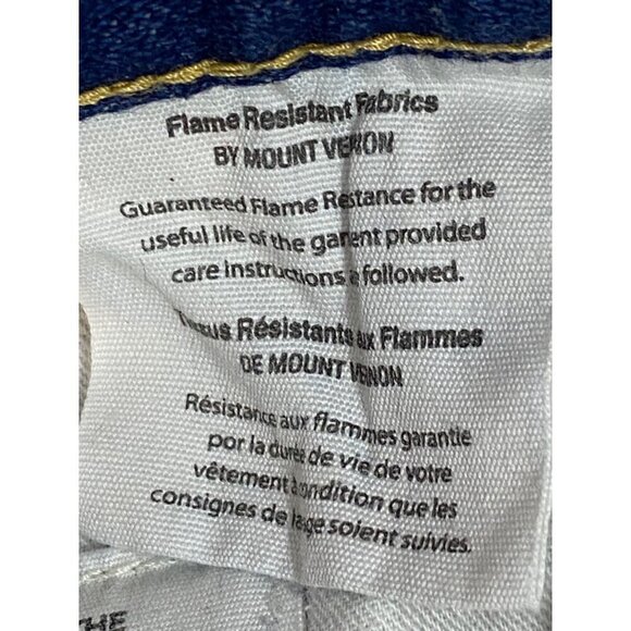 Carhartt Appolloni Blue Denim Relaxed Fit Straight Leg Men's Jeans Size 36 x 28 - Picture 6 of 9